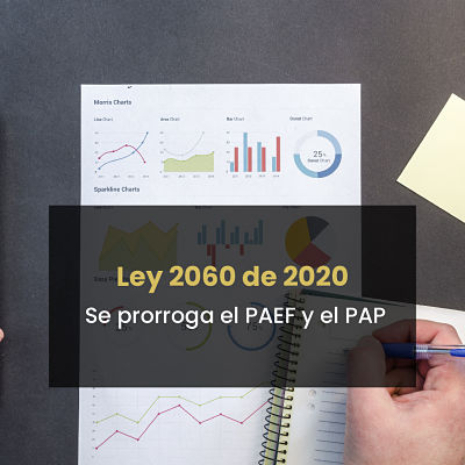 Prórroga PAEF y PAP