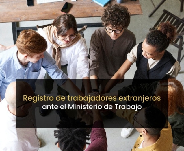Registro de trabajadores extranjeros
