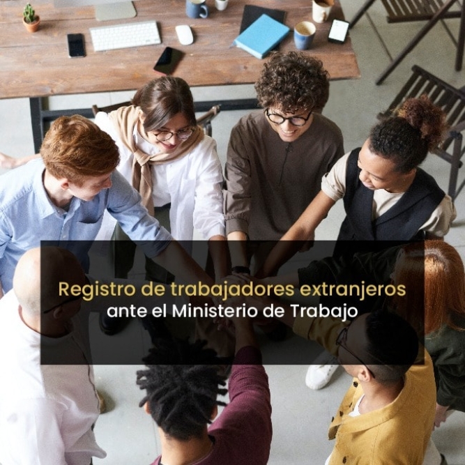 Registro de trabajadores extranjeros